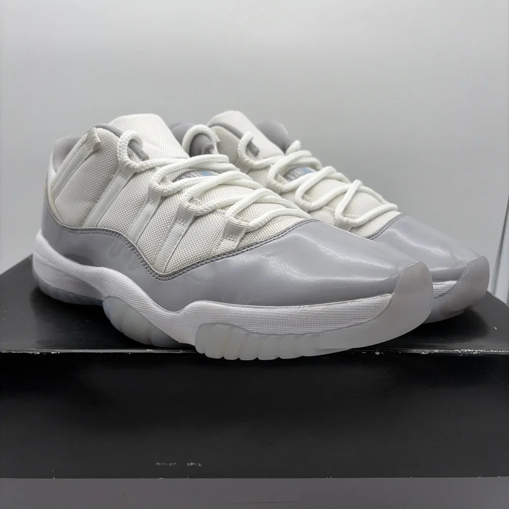 Size 12 - Air Jordan 11 Retro Low Cement Grey (AV2187-140)